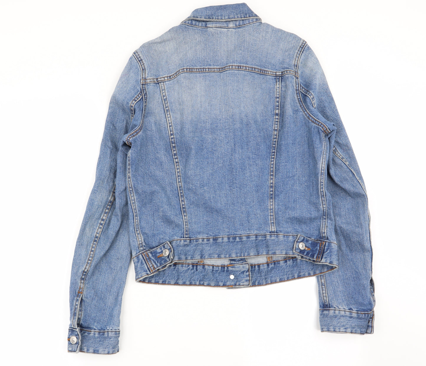 H&M Womens Blue   Jacket  Size 14  - denim jacket