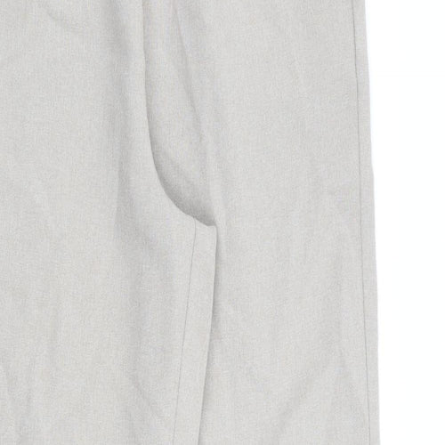 BM Womens Beige   Trousers  Size 10 L28 in - Stretch waistband