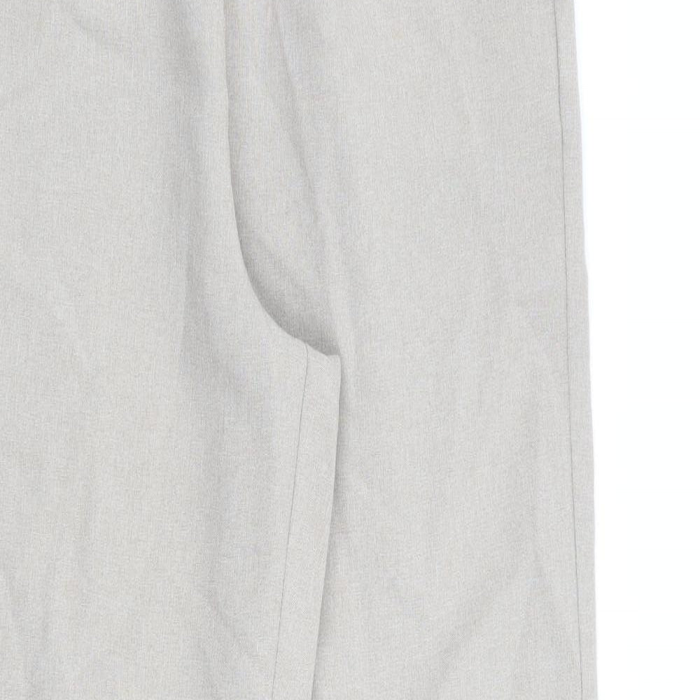 BM Womens Beige   Trousers  Size 10 L28 in - Stretch waistband