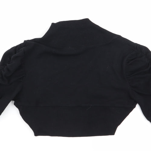 Select Womens Black   Cardigan Jumper Size M