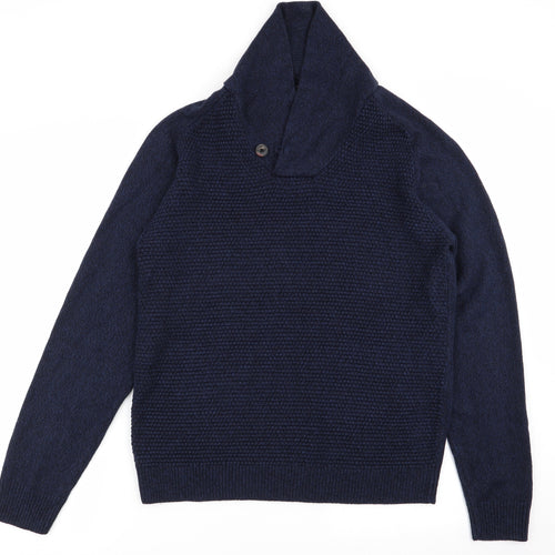 Asda George Mens Blue   Pullover Jumper Size M