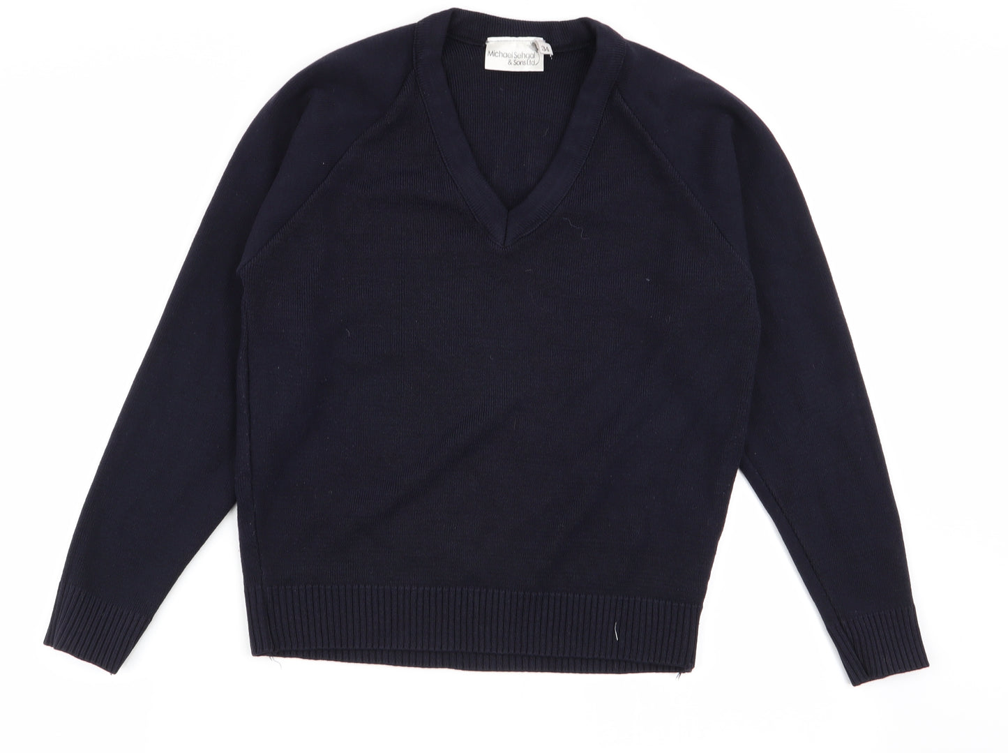 Michael Sehgal & Sons Ltd. Mens Blue   Pullover Jumper Size S
