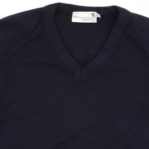 Michael Sehgal & Sons Ltd. Mens Blue   Pullover Jumper Size S