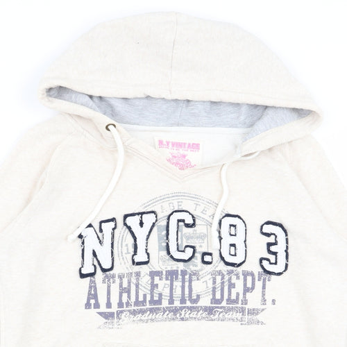 N.Y vintage Womens Beige   Pullover Jumper Size 12