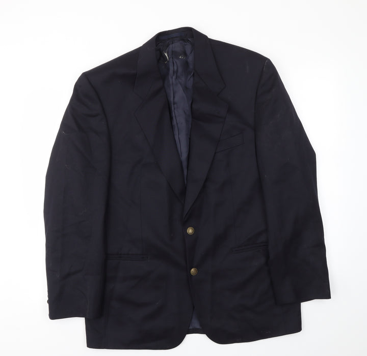 Preworn Mens Blue   Jacket Blazer Size 40