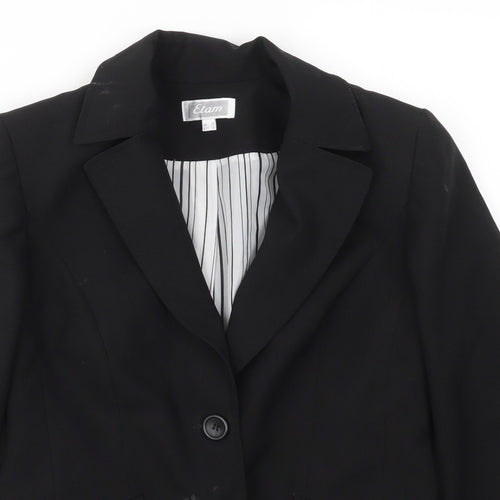 Etam Womens Black   Jacket Blazer Size 10