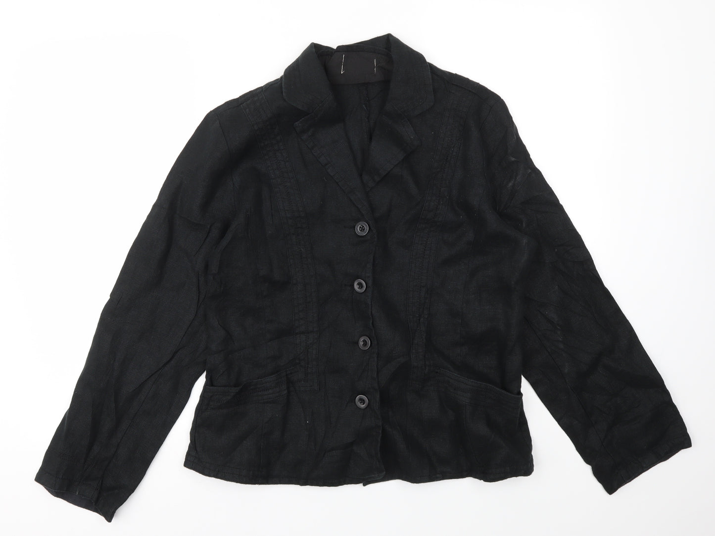 Adini Womens Black   Jacket Blazer Size M