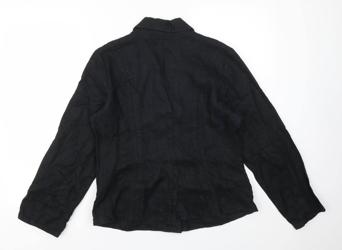 Adini Womens Black   Jacket Blazer Size M