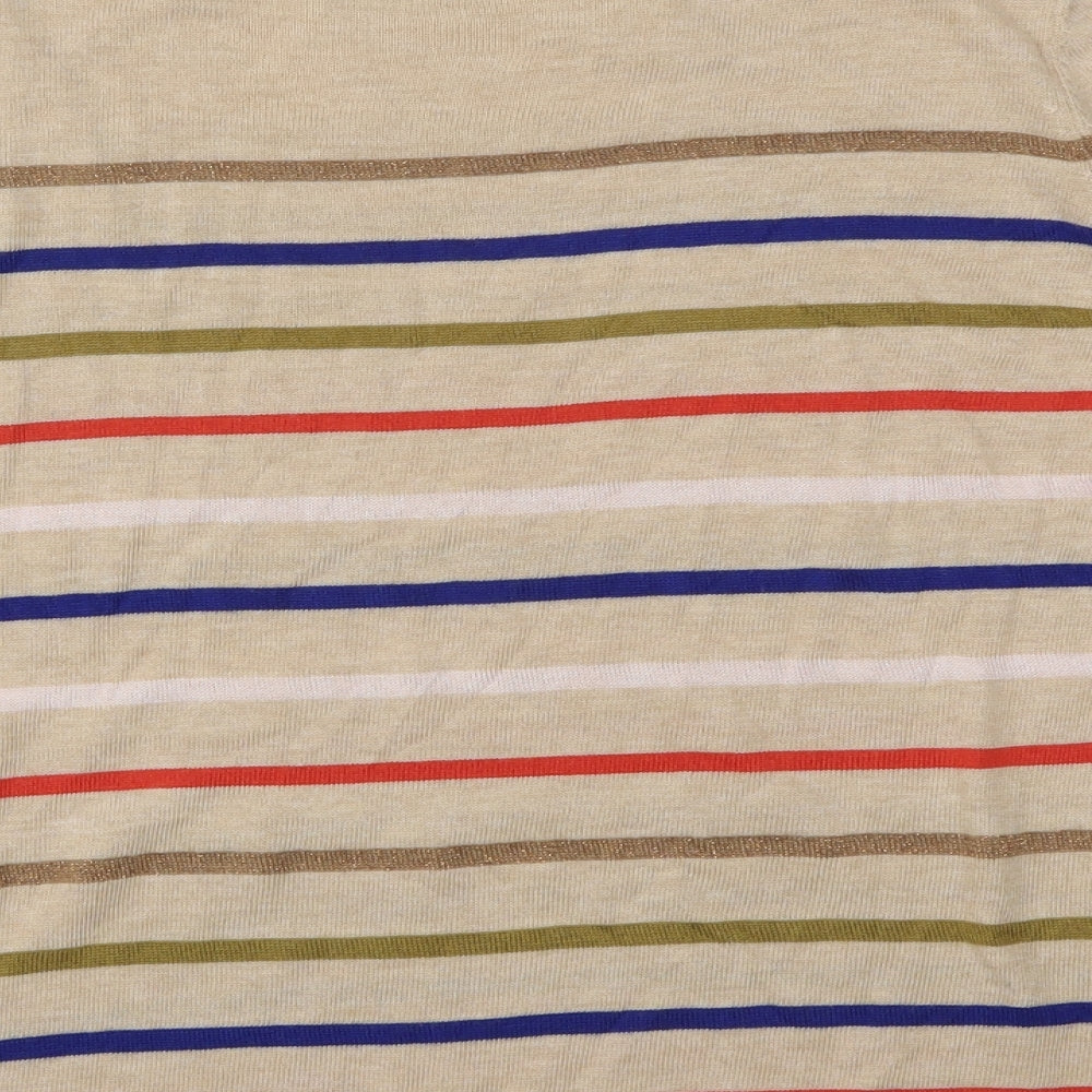 NEXT Womens Multicoloured Striped  Pullover Jumper Size 18