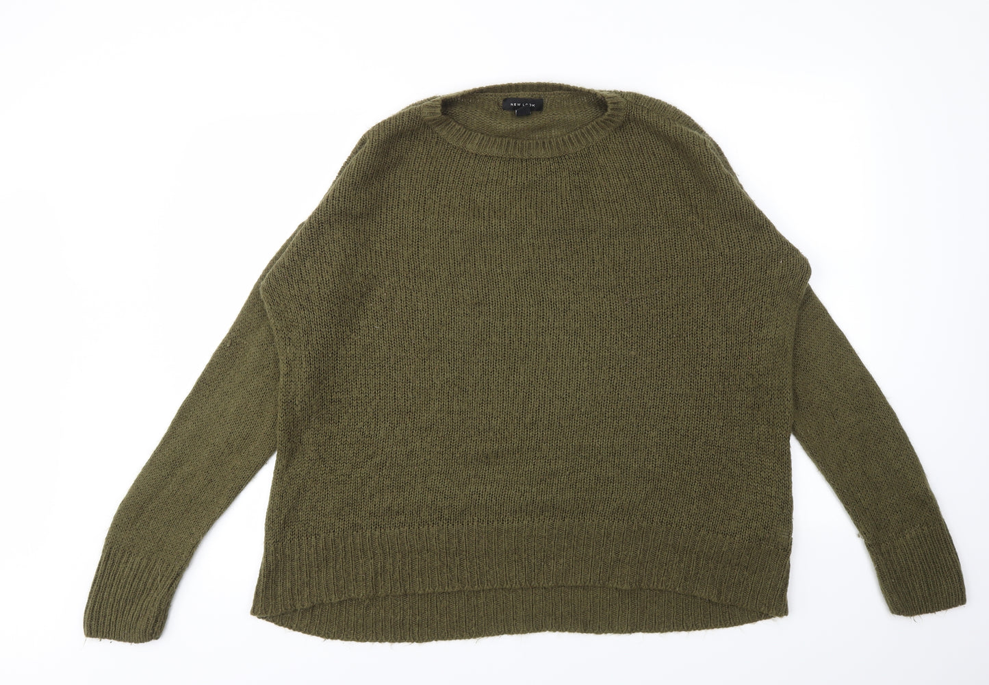 New Look Womens Green   Pullover Jumper Size L