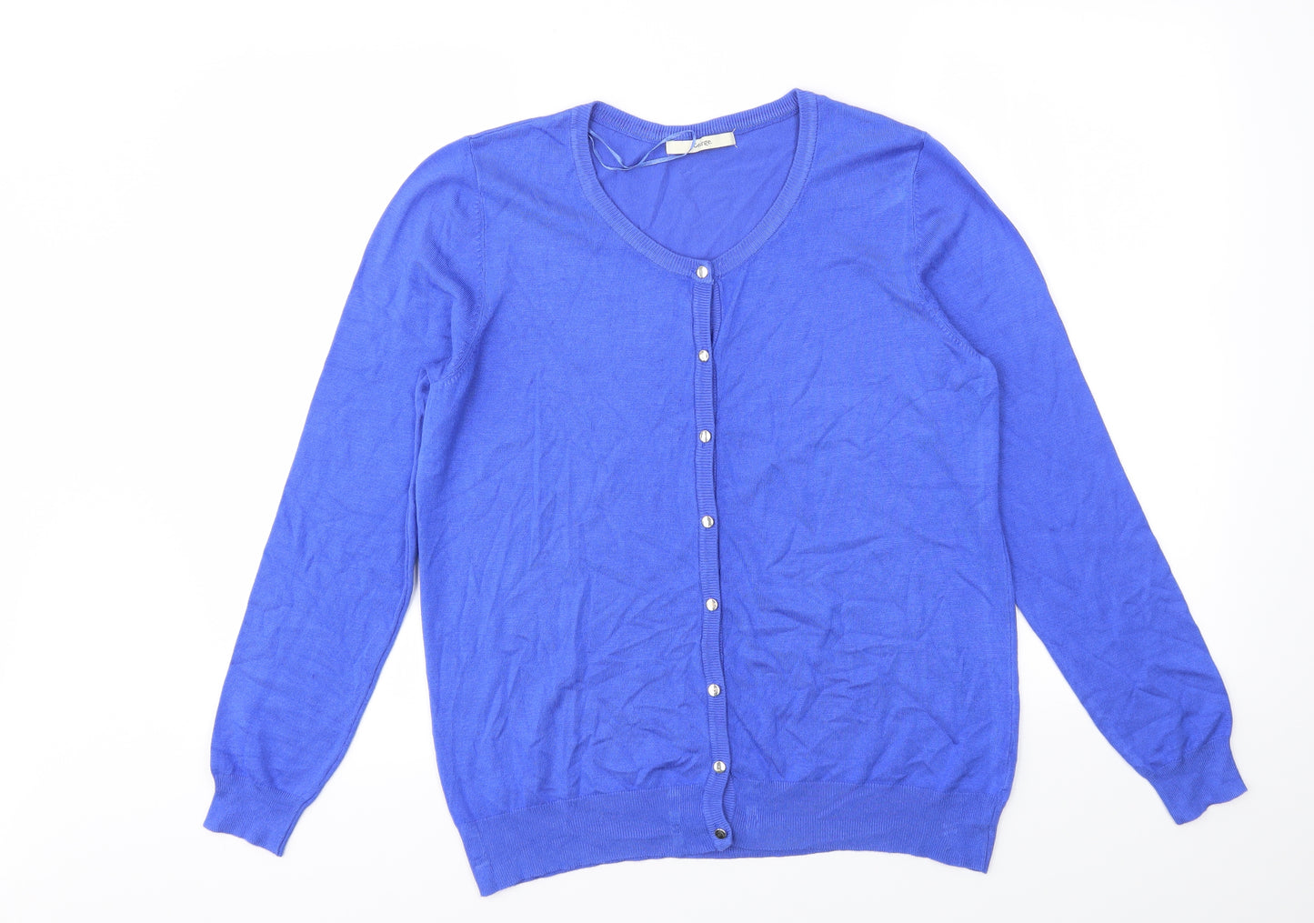 George Womens Blue   Cardigan Jumper Size 16