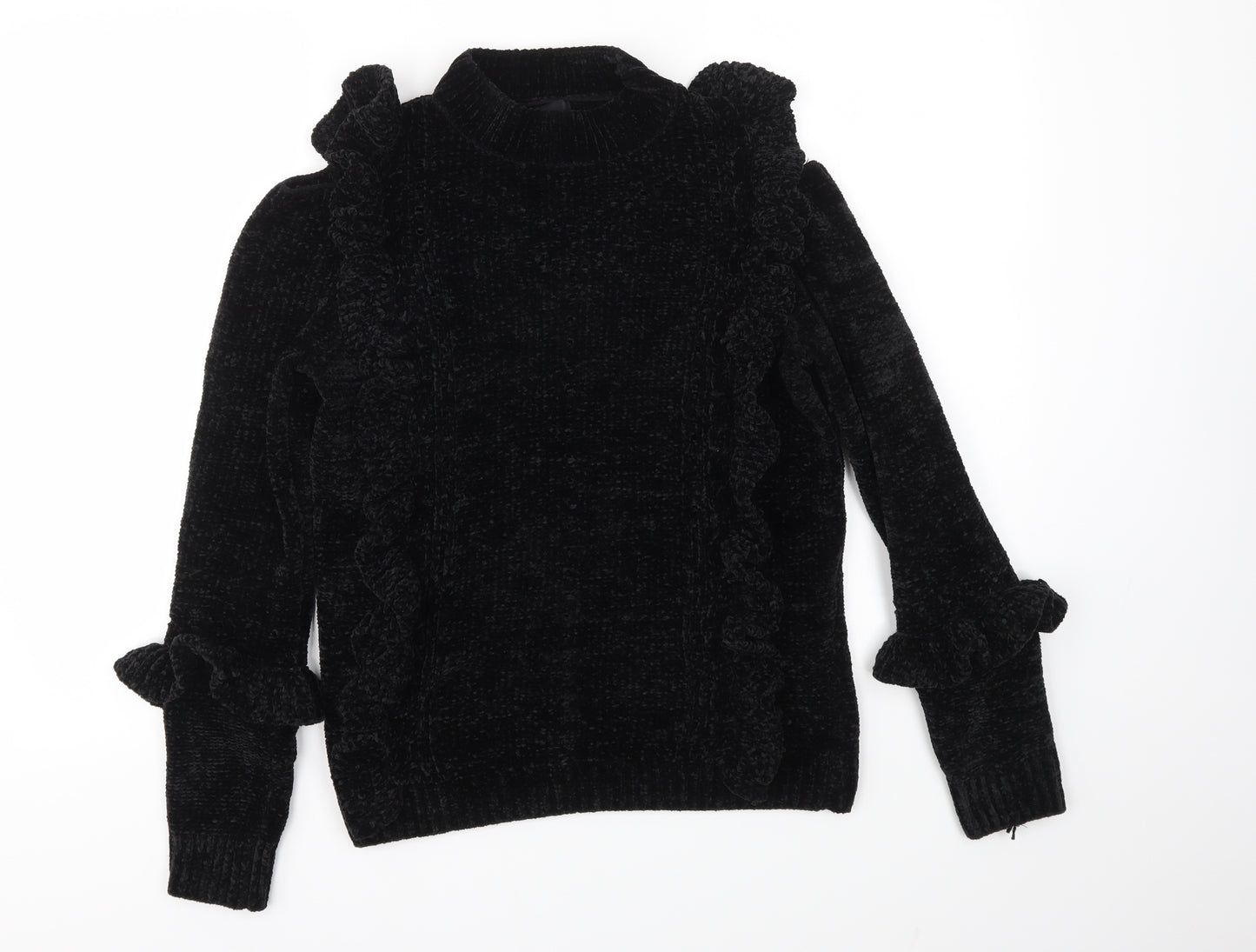 River Island Womens Black   Pullover Jumper Size 10