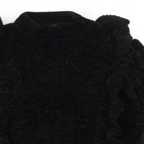 River Island Womens Black   Pullover Jumper Size 10
