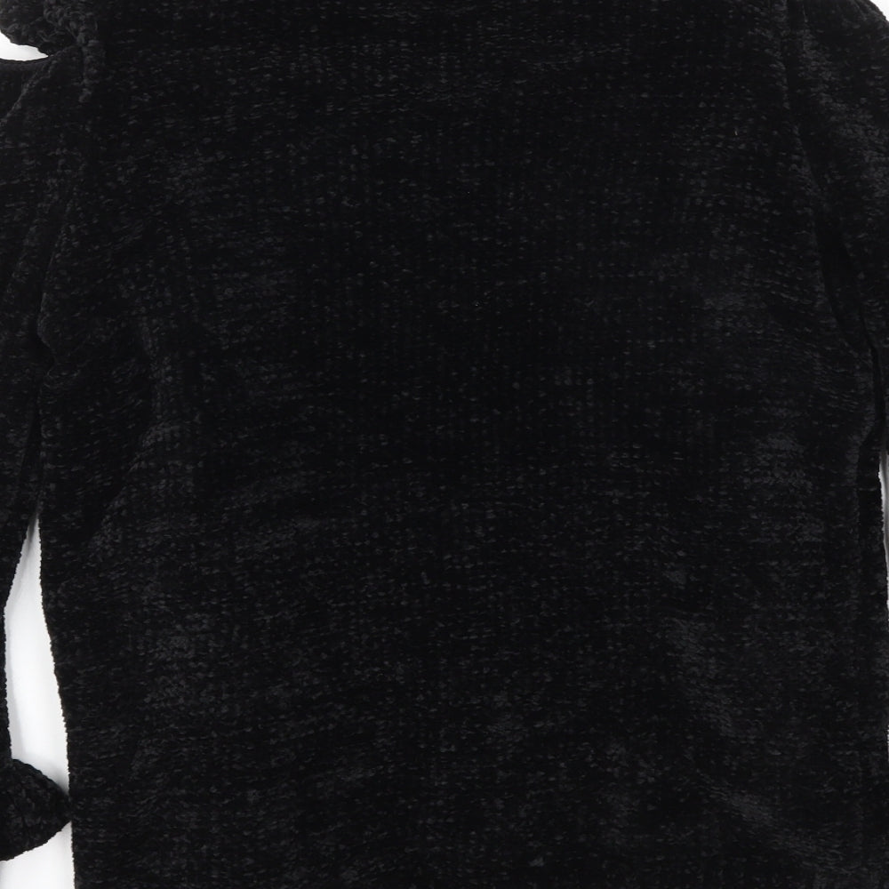 River Island Womens Black   Pullover Jumper Size 10