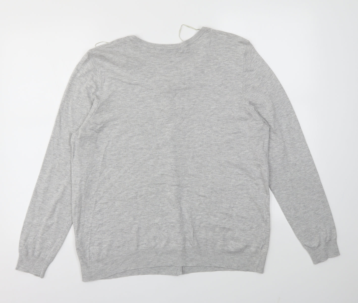 George Womens Grey   Cardigan Jumper Size 20