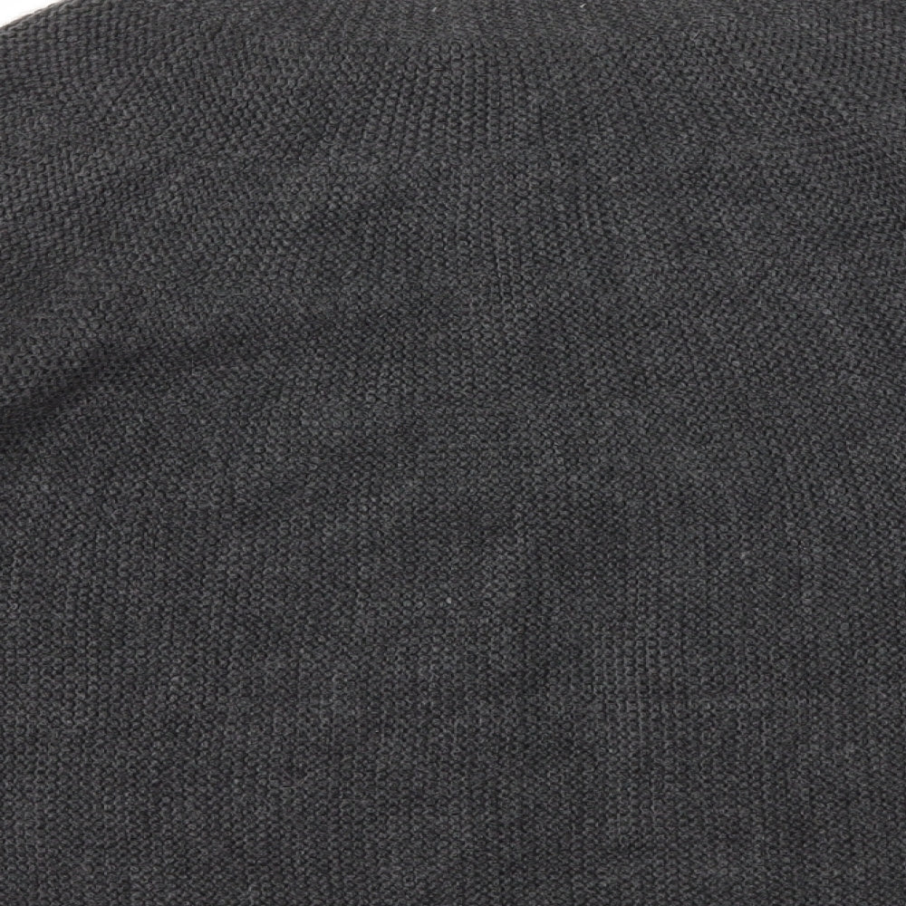 Zara Girls Grey   Cardigan Jumper Size 13-14 Years