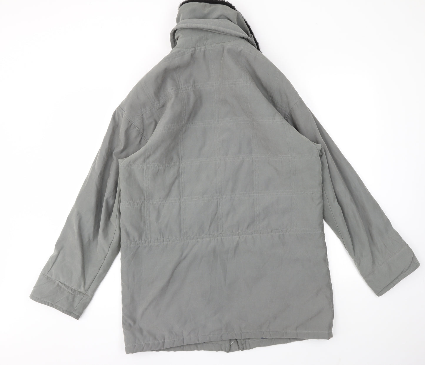 Bonmarché Womens Grey   Jacket Coat Size S