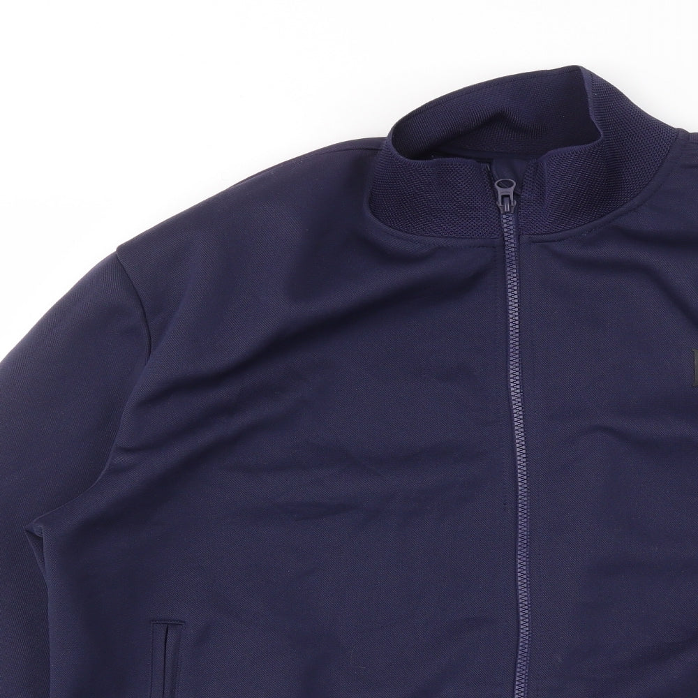 Everlast Mens Blue   Full Zip Hoodie Size L