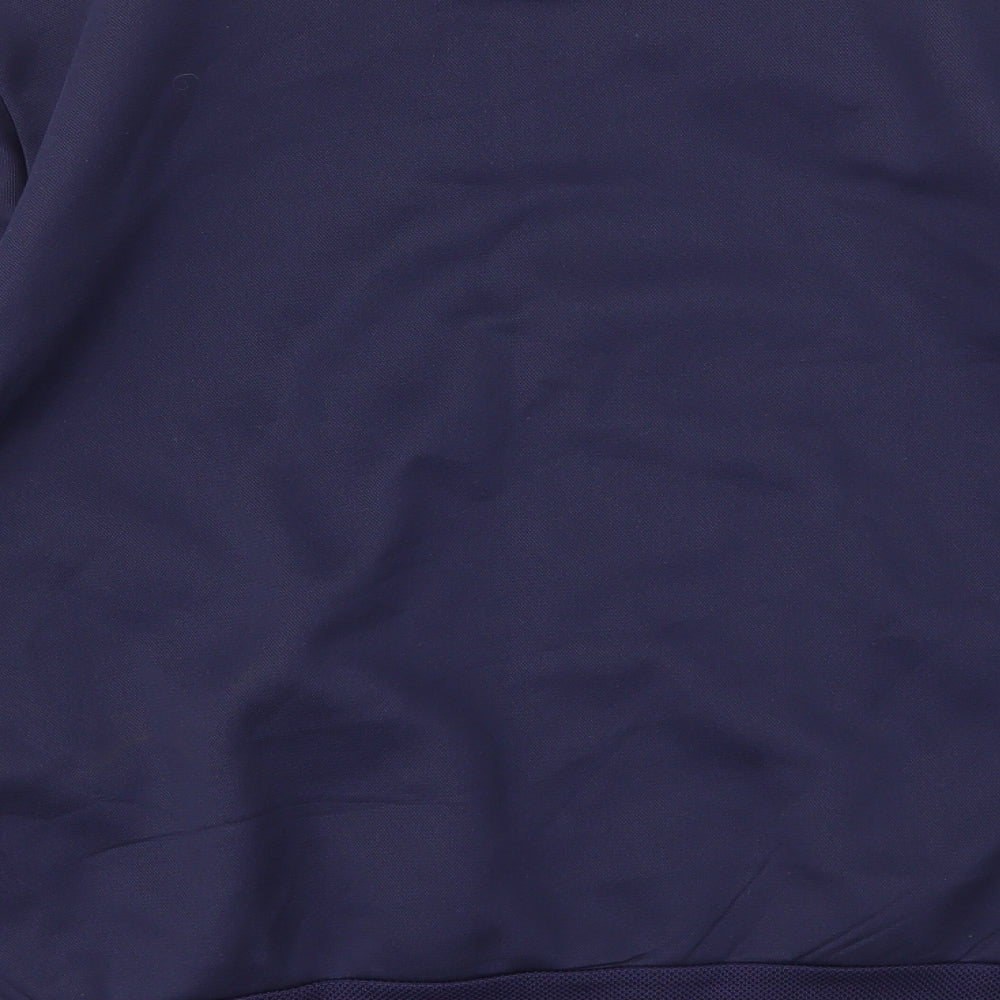 Everlast Mens Blue   Full Zip Hoodie Size L
