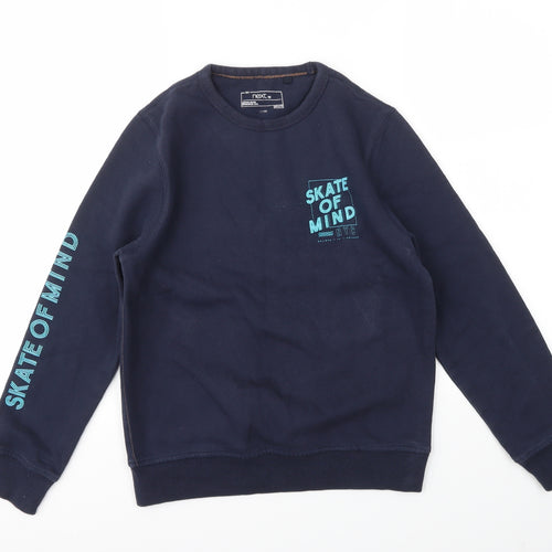 NEXT Boys Blue   Pullover Jumper Size 12 Years
