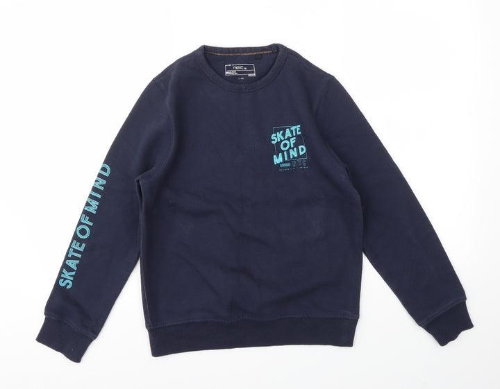 NEXT Boys Blue Pullover Jumper Size 12 Years