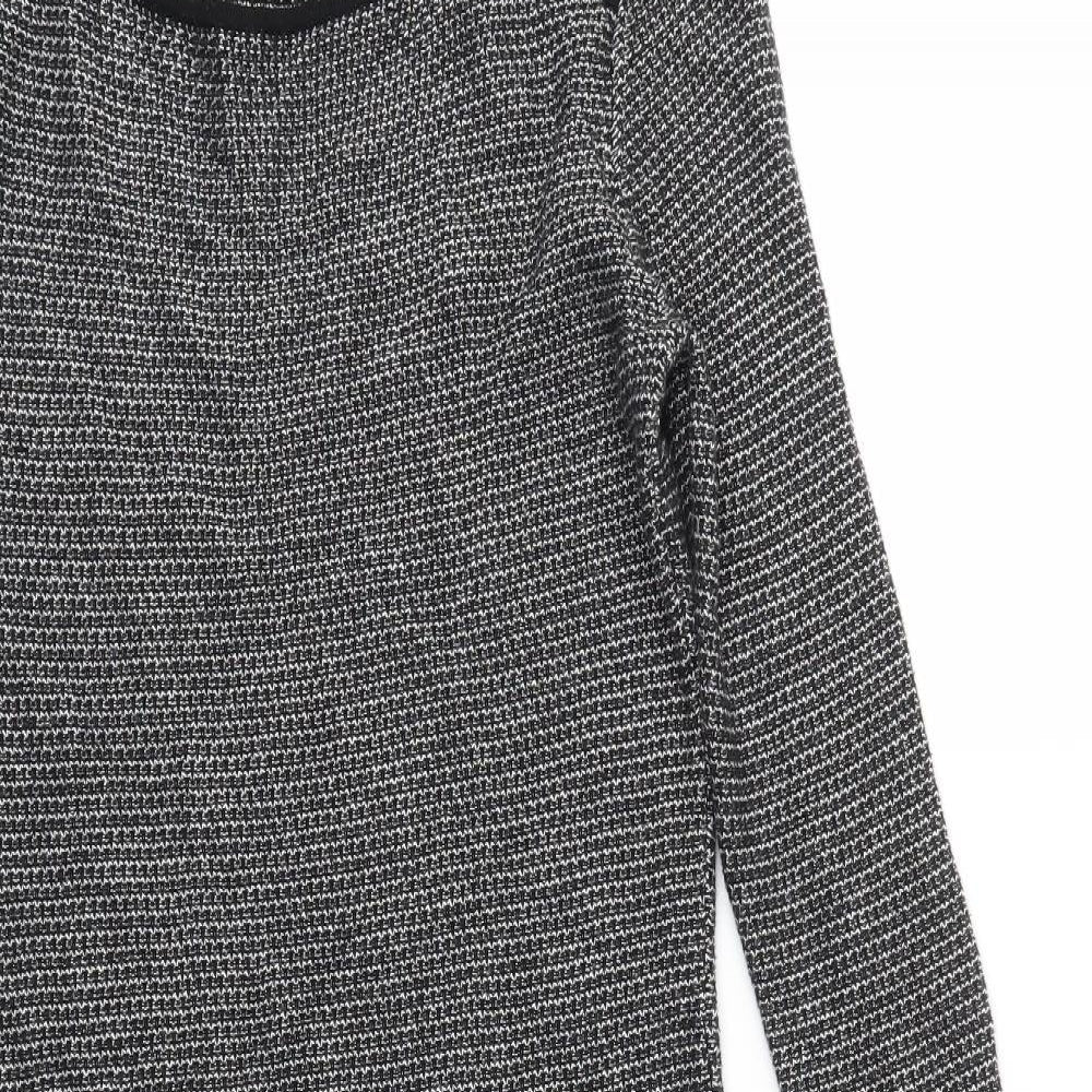 Spirit Womens Black   Jumper Dress  Size 8