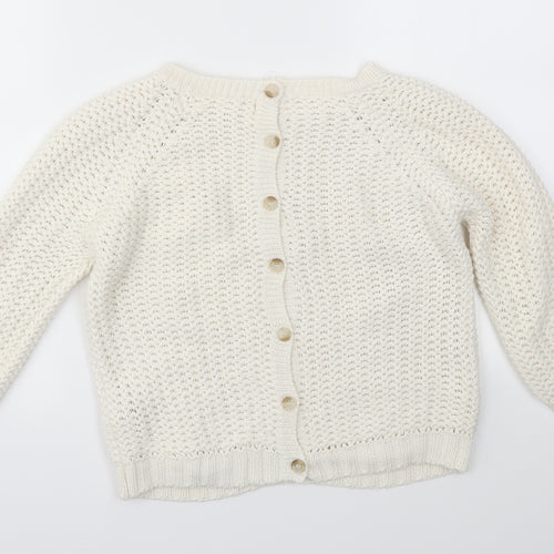 Zara Womens Ivory   Pullover Jumper Size S
