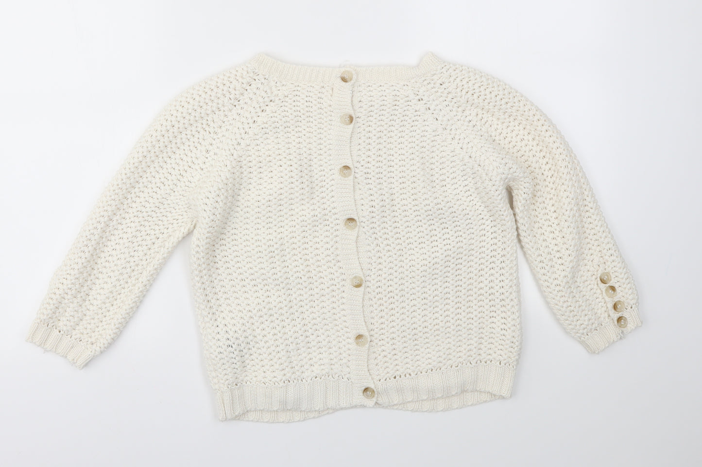 Zara Womens Ivory   Pullover Jumper Size S