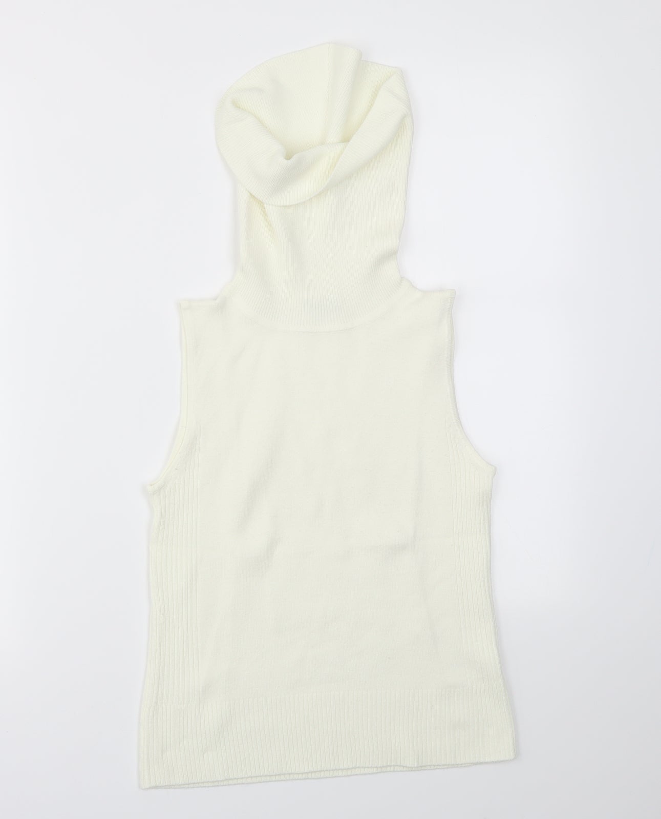Secret Womens Ivory   Basic T-Shirt Size 14