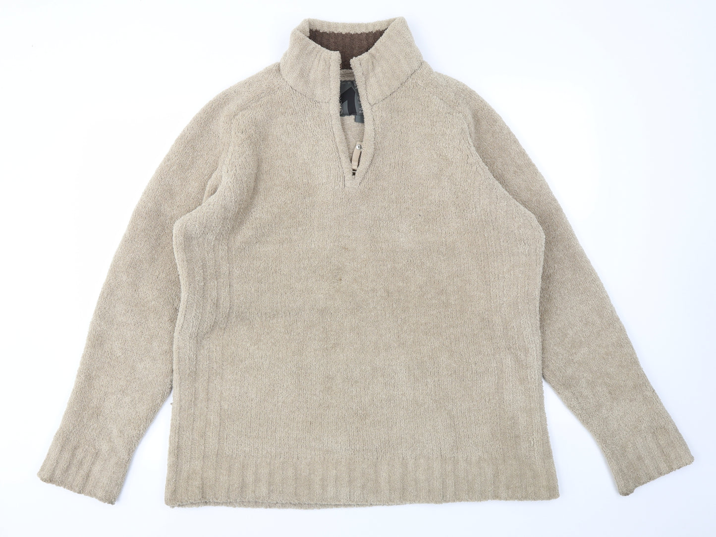 Cherokee Mens Brown   Pullover Sweatshirt Size L