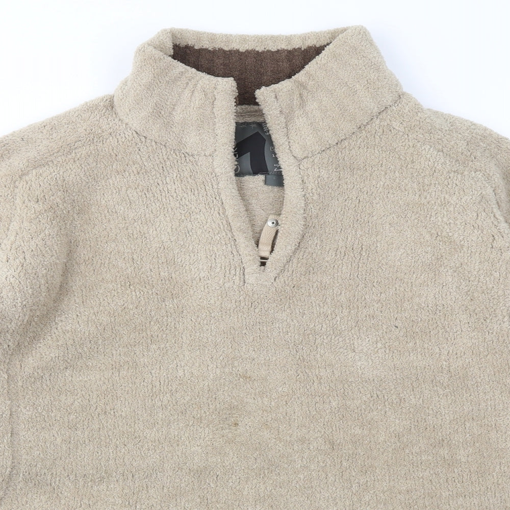 Cherokee Mens Brown   Pullover Sweatshirt Size L