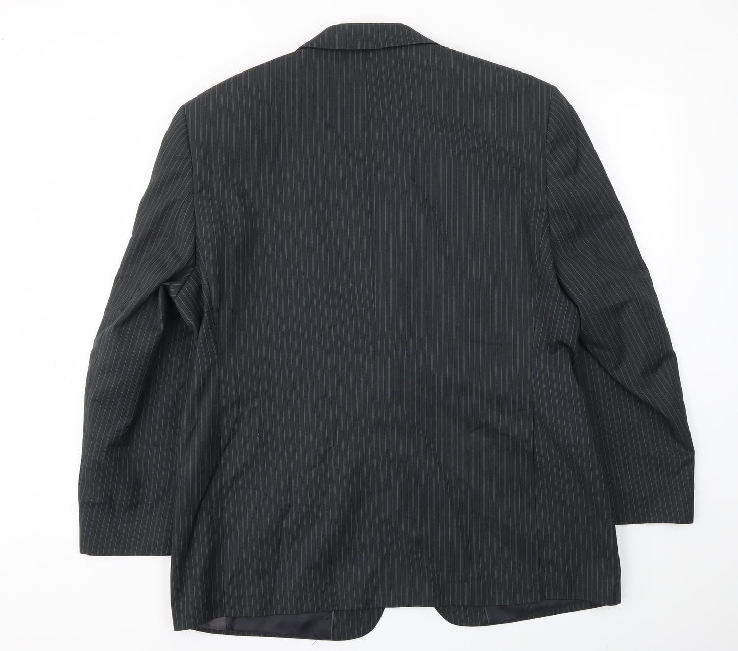 George Mens Green Striped  Jacket Blazer Size 42