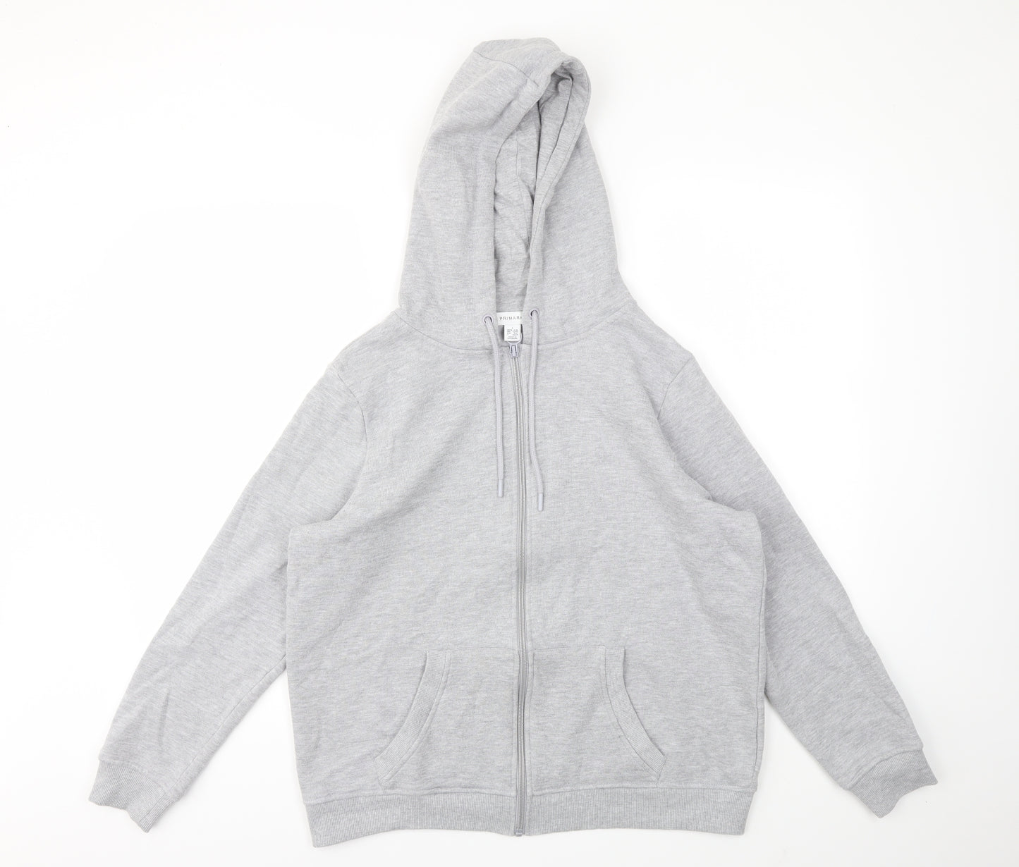 Primark Womens Grey   Full Zip Jumper Size L