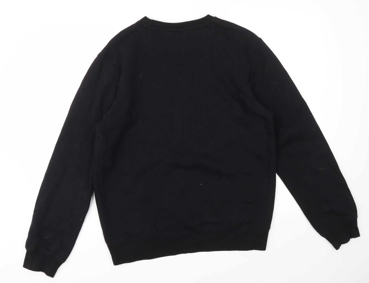 Easy Mens Black   Pullover Sweatshirt Size M