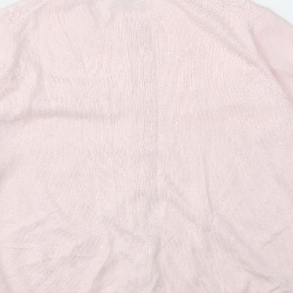 M&S Womens Pink   Cardigan Jumper Size 12