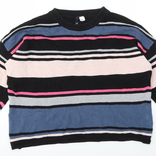 H&M Womens Multicoloured Polka Dot  Pullover Jumper Size M