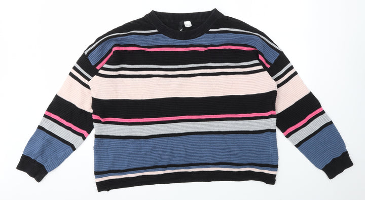 H&M Womens Multicoloured Polka Dot  Pullover Jumper Size M
