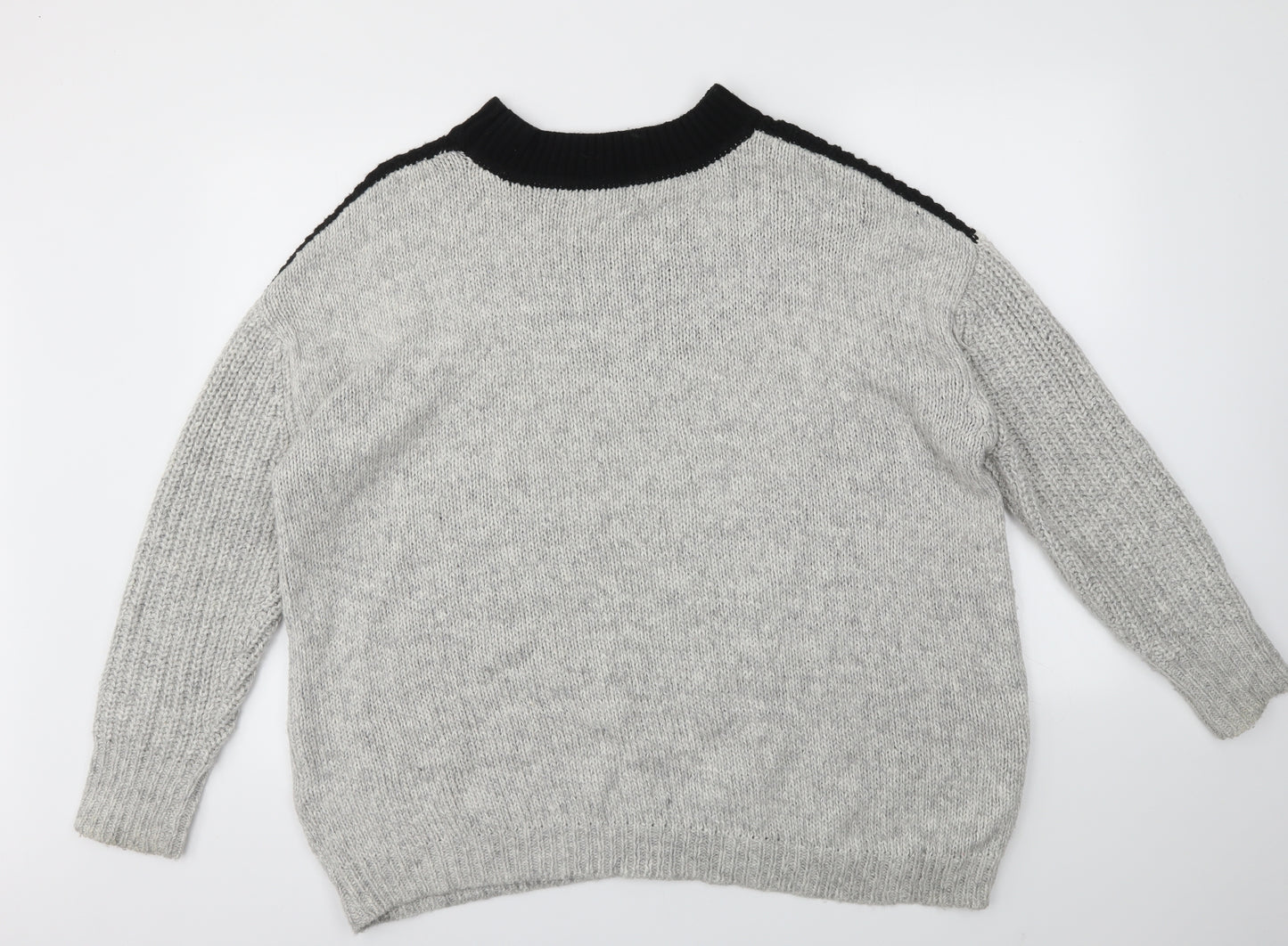 Matalan Womens Multicoloured Geometric  Pullover Jumper Size L