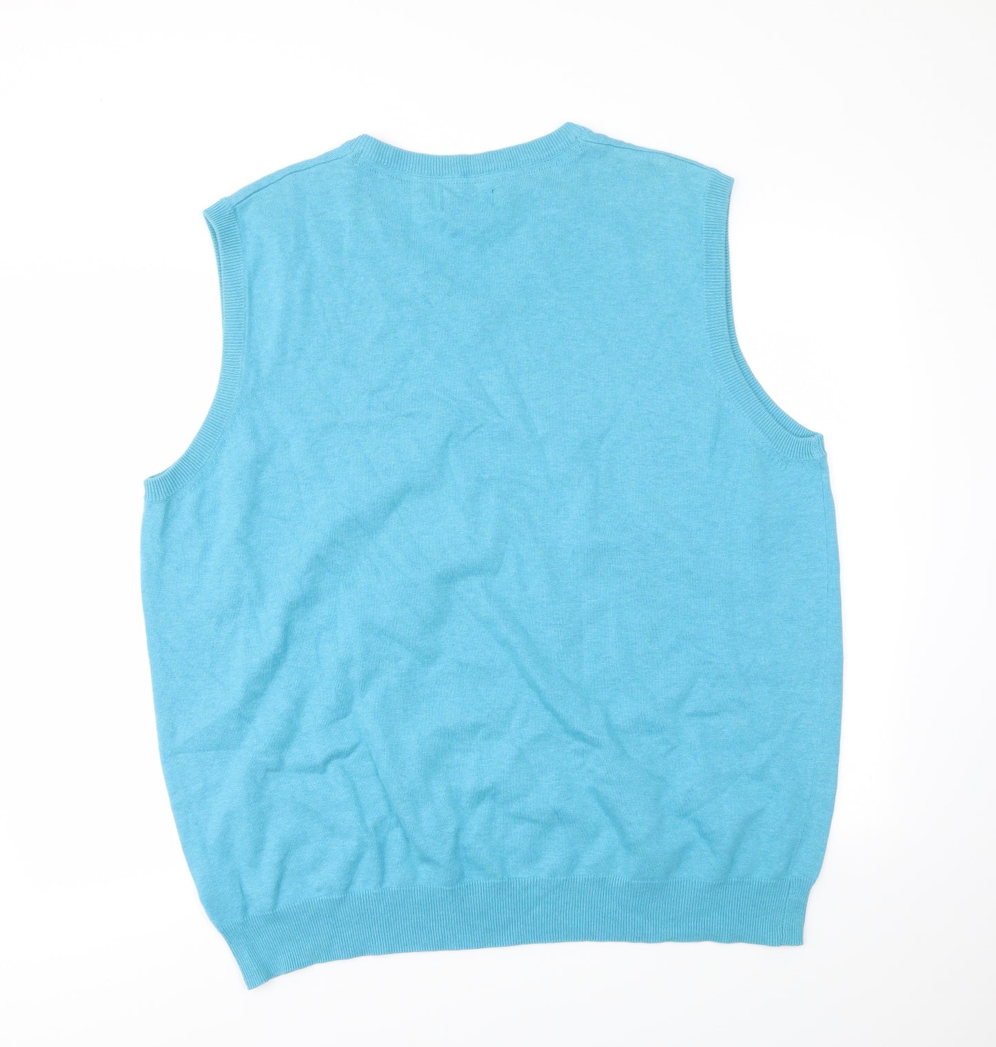 Matalan Mens Blue   Vest Sweatshirt Size 2XL