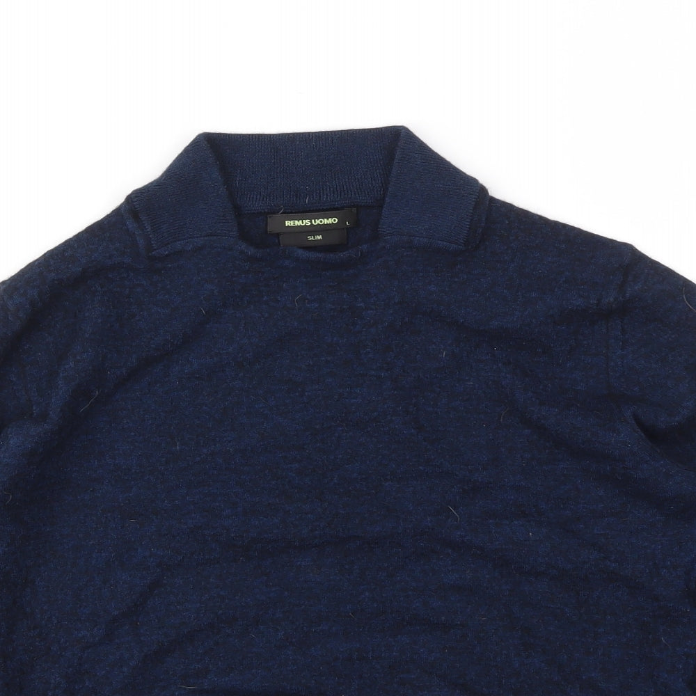 REMUS UOMO Boys Blue   Pullover Jumper Size L