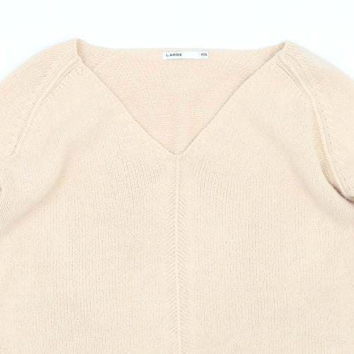 EA Womens Beige   Pullover Jumper Size L