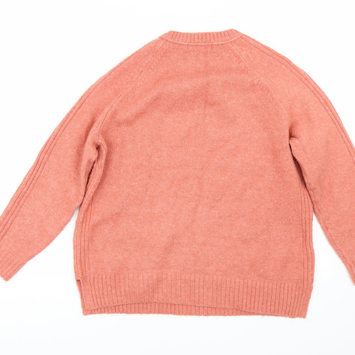 M&S Womens Pink   Pullover Jumper Size M