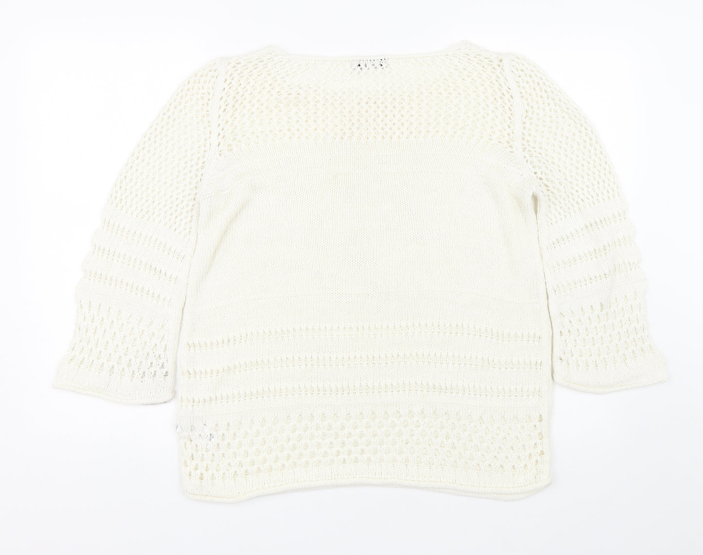 F&F Womens Beige   Pullover Jumper Size 12