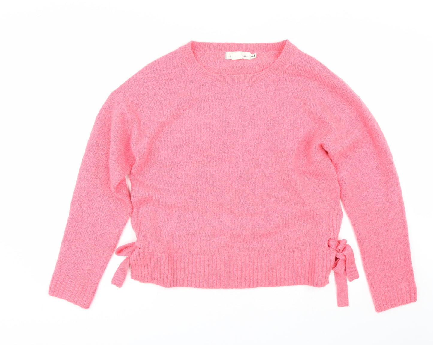 H&M Womens Pink   Pullover Jumper Size S