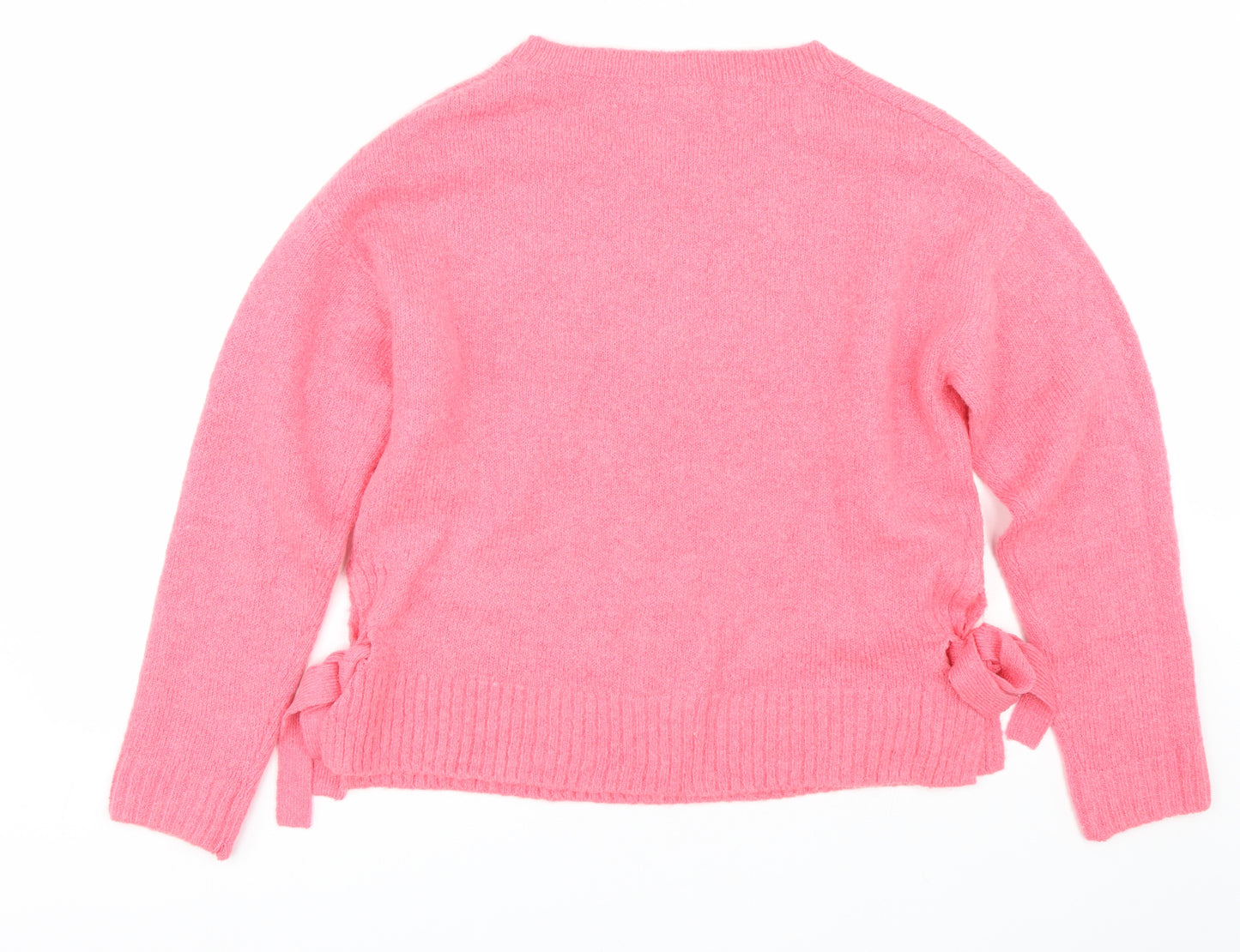 H&M Womens Pink   Pullover Jumper Size S