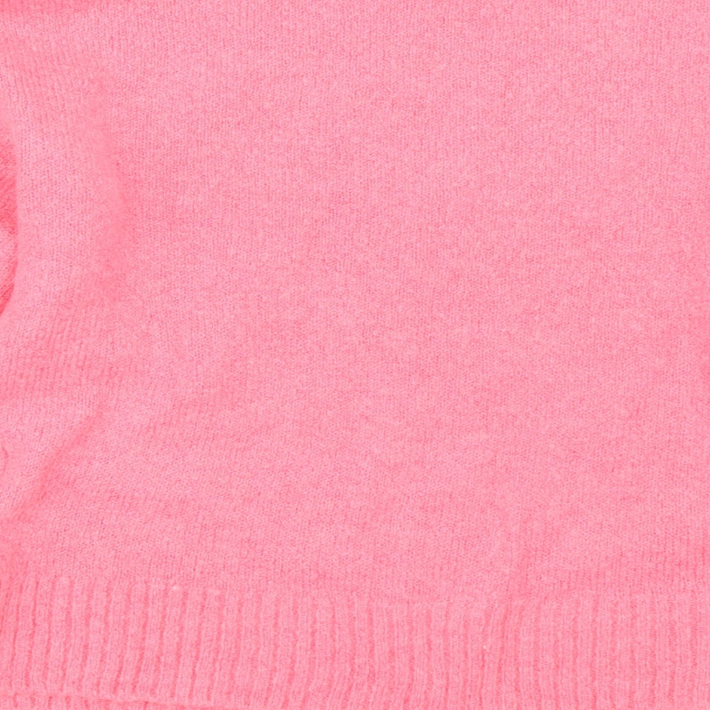 H&M Womens Pink   Pullover Jumper Size S