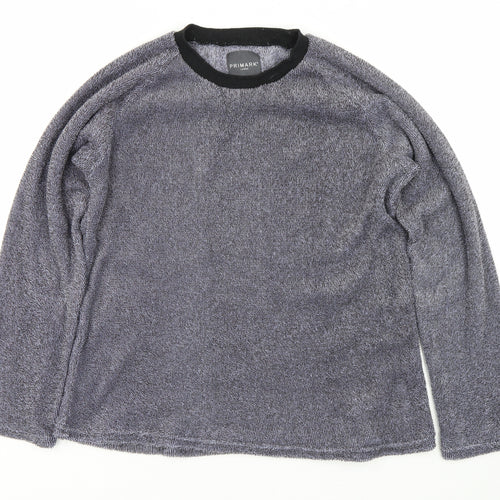 Primark Mens Black    Pyjama Top Size L