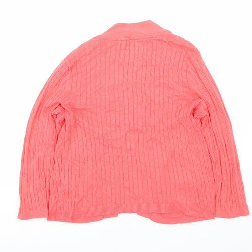 Maine Womens Pink   Cardigan Jumper Size 12