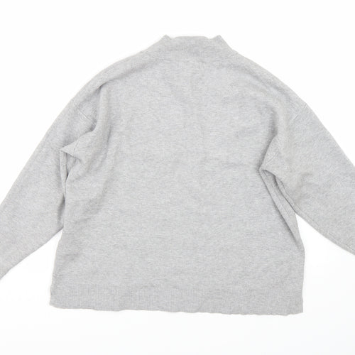 Primark Womens Grey   Pullover Jumper Size M
