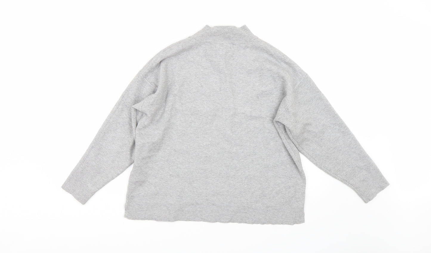 Primark Womens Grey   Pullover Jumper Size M